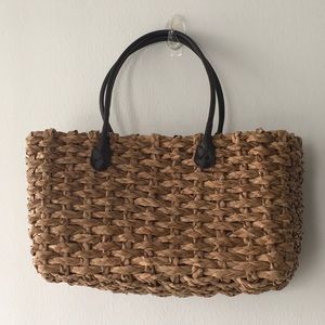 Bijoux Terner Straw Tote New with Defect